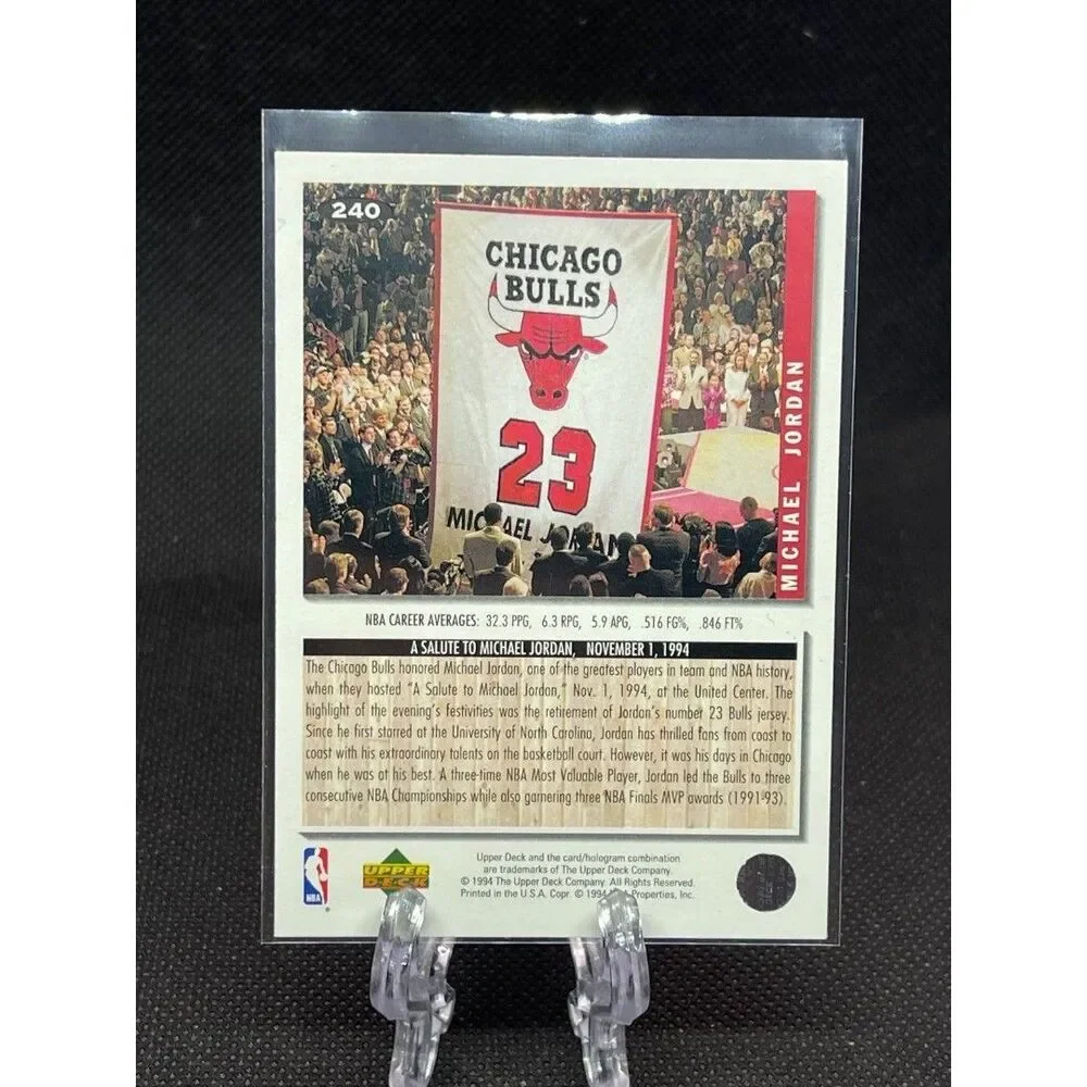 Michael Jordan card 1994 Upper Deck Collectors Choice #240